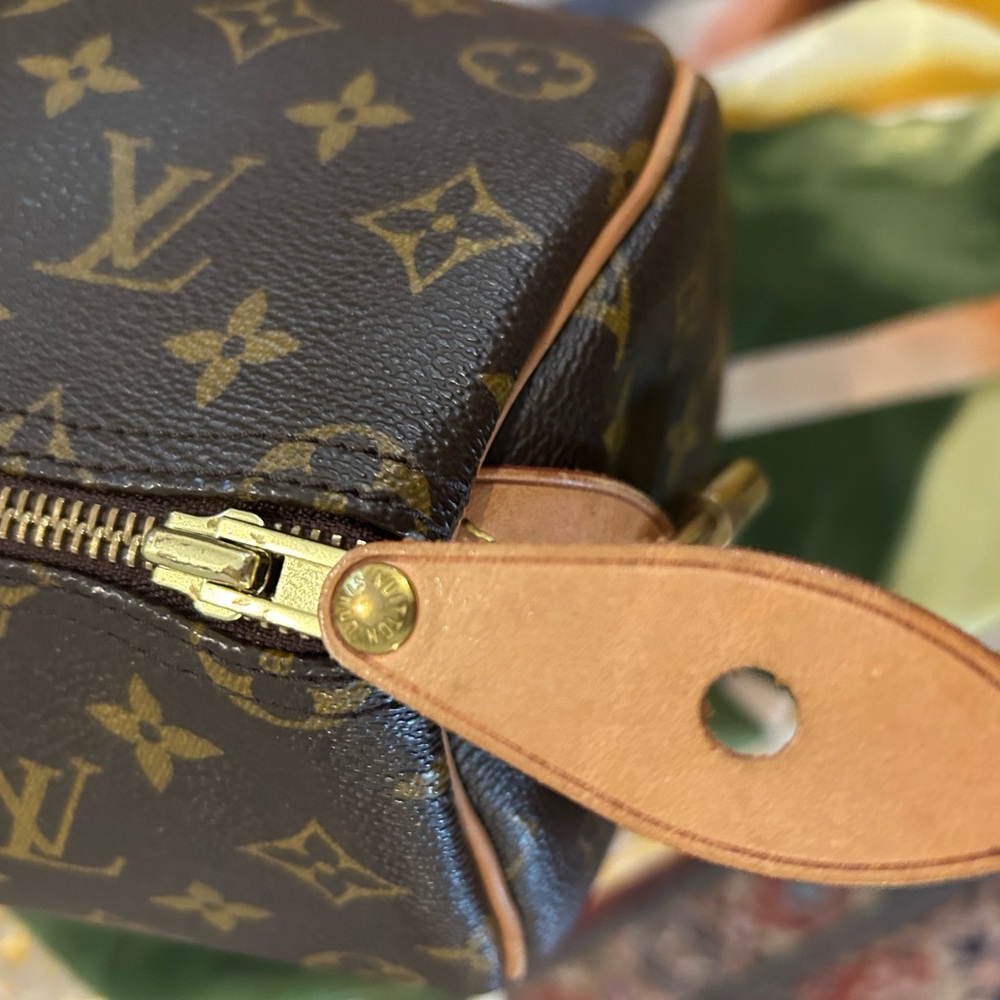 Louis Vuitton Brown Monogram Travel Bag speedy - Picture 8 of 11